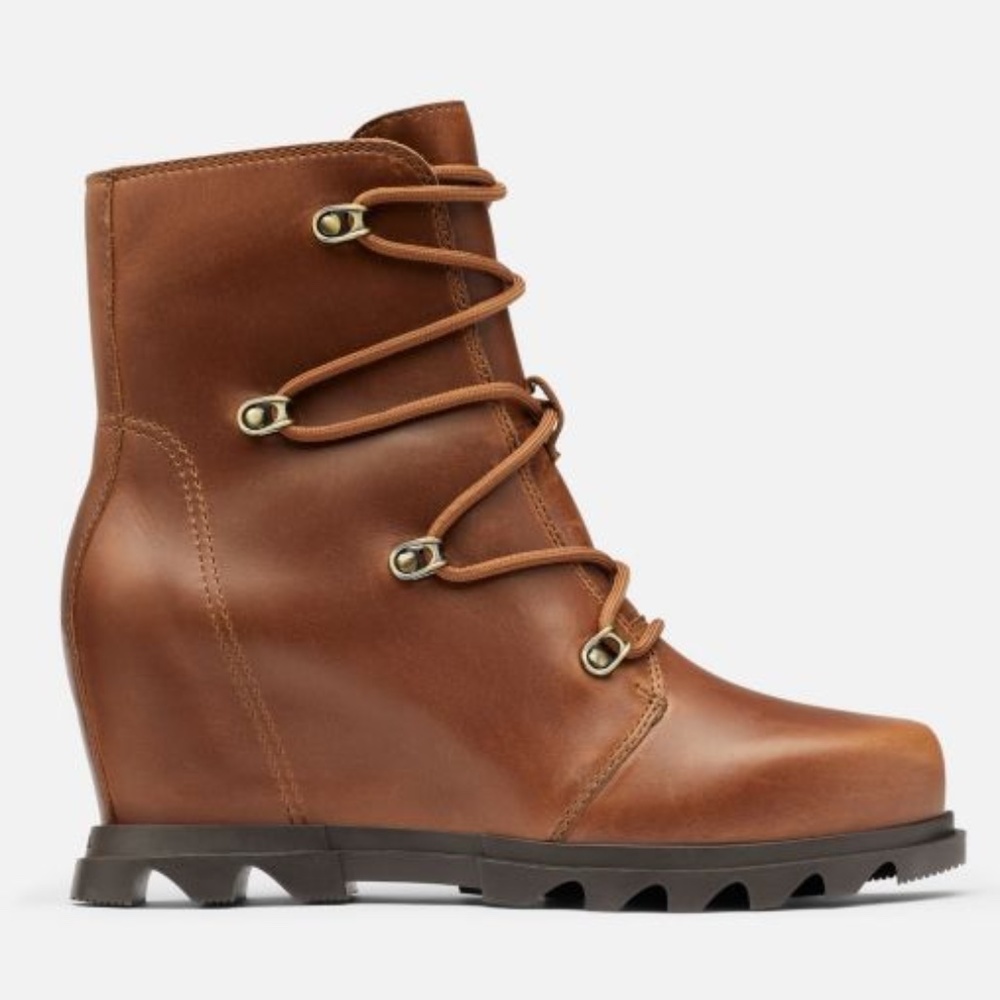 SOREL JOAN OF ARCTIC WEDGE III LACE BOOTIE - Picture 3 of 11